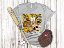 Load image into Gallery viewer, Vintage Baseball Collage Star Eyes Dropdown TRANSFER SAV FEB 25