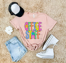 Load image into Gallery viewer, Bright Checker Star School Occupation Dropdown TRANSFER ARA