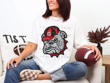 Load image into Gallery viewer, Faux Sequin Football Mascot Dropdown TRANSFER SY JAN 26