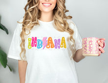 Load image into Gallery viewer, Bright Bubble Heart States DROPDOWN TRANSFER SAV