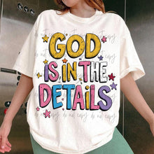 Load image into Gallery viewer, God Is In The Details Stars TRANSFER