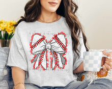 Load image into Gallery viewer, Take Me Out To The Ballgame Bows Dropdown TRANSFER LOTTIE