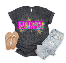 Load image into Gallery viewer, Bright Brushstroke Mascots With Gold Stars Dropdown TRANSFER SCAR JULY 25