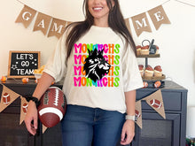 Load image into Gallery viewer, Bright Stacked Mascots Star Eyes DROPDOWN TRANSFER TSC 24
