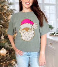 Load image into Gallery viewer, Pink Santa Portrait - Choose Skintone TRANSFER AJD