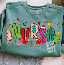 Load image into Gallery viewer, Medical Occupation Christmas Bright Trees Dropdown TRANSFER ET NOV 25