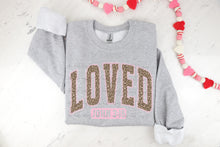 Load image into Gallery viewer, Loved John 3:16 Leopard Pink TRANSFER ET DEC 25