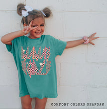 Load image into Gallery viewer, Mama’s Boy + Girl Checker Bolt Dropdown TRANSFER SCAR APR 25