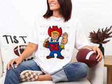 Load image into Gallery viewer, Faux Yarn Football Mascot Dropdown TRANSFER SY JAN 26