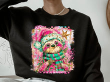 Load image into Gallery viewer, Pink Checker Christmas Animal Dropdown TRANSFER SSD NOV 25