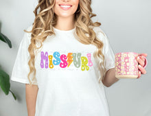 Load image into Gallery viewer, Bright Bubble Heart States DROPDOWN TRANSFER SAV