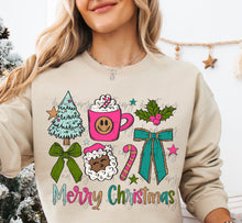 Load image into Gallery viewer, Merry Christmas Santa Hot Cocoa College Skintone Dropdown TRANSFER SCAR AUG 25