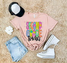 Load image into Gallery viewer, Bright Checker Star School Occupation Dropdown TRANSFER ARA