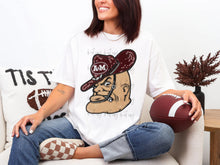 Load image into Gallery viewer, Faux Sequin Football Mascot Dropdown TRANSFER SY JAN 26