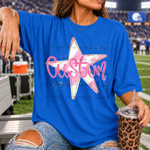Load image into Gallery viewer, Football Star Splatter Team Name Customizable DROPDOWN DTF TRANSFER TCC