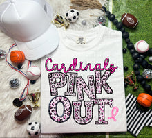Load image into Gallery viewer, Pink Out Leopard Mascot DROPDOWN TRANSFER CAP