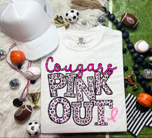 Load image into Gallery viewer, Pink Out Leopard Mascot DROPDOWN TRANSFER CAP