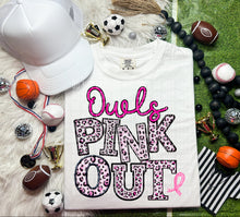 Load image into Gallery viewer, Pink Out Leopard Mascot DROPDOWN TRANSFER CAP