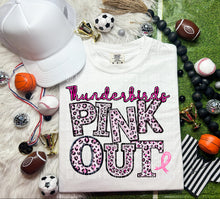 Load image into Gallery viewer, Pink Out Leopard Mascot DROPDOWN TRANSFER CAP