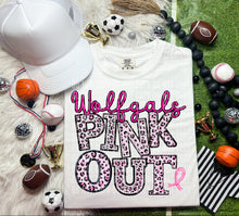 Load image into Gallery viewer, Pink Out Leopard Mascot DROPDOWN TRANSFER CAP