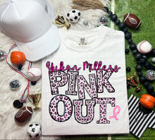 Load image into Gallery viewer, Pink Out Leopard Mascot DROPDOWN TRANSFER CAP