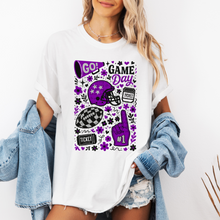 Load image into Gallery viewer, Game Day Checker Football Doodle Color DROPDOWN TRANSFER PARJO JULY 25