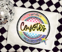 Load image into Gallery viewer, Pride Go Team Go Rainbow Checkered Mascots DROPDOWN TRANSFER CAP