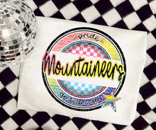 Load image into Gallery viewer, Pride Go Team Go Rainbow Checkered Mascots DROPDOWN TRANSFER CAP