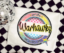 Load image into Gallery viewer, Pride Go Team Go Rainbow Checkered Mascots DROPDOWN TRANSFER CAP