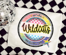 Load image into Gallery viewer, Pride Go Team Go Rainbow Checkered Mascots DROPDOWN TRANSFER CAP