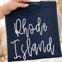 Load image into Gallery viewer, Faux Pearl States (all 50 states available) TRANSFER THREAD FEB 26