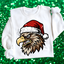 Load image into Gallery viewer, Mascot Faux Glitter Santa Hat DROPDOWN TRANSFER PARJO OCT 25