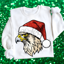 Load image into Gallery viewer, Mascot Faux Glitter Santa Hat DROPDOWN TRANSFER PARJO OCT 25