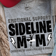 Load image into Gallery viewer, Emotional Support Sideline Mom Sports With or Without Bow DROPDOWN TRANSFER THREAD MAR 26