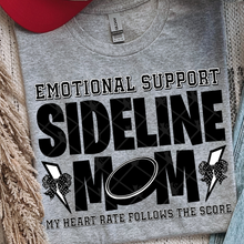 Load image into Gallery viewer, Emotional Support Sideline Mom Sports With or Without Bow DROPDOWN TRANSFER THREAD MAR 26