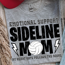 Load image into Gallery viewer, Emotional Support Sideline Mom Sports With or Without Bow DROPDOWN TRANSFER THREAD MAR 26