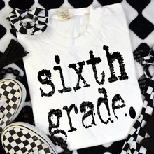 Load image into Gallery viewer, Typography Grades With Color Dropdown TRANSFER THREAD AUG 25