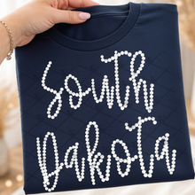 Load image into Gallery viewer, Faux Pearl States (all 50 states available) TRANSFER THREAD FEB 26