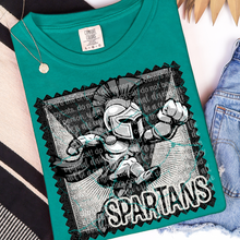 Load image into Gallery viewer, Mascot Postage Stamp Dropdown TRANSFER THREAD JULY 25