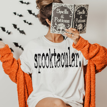 Load image into Gallery viewer, Halloween Typography Saying + Color Dropdown TRANSFER THREAD JULY 25