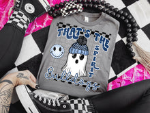 Load image into Gallery viewer, That’s The Spirit Colored Ghost Mascot DROPDOWN TRANSFER CAP