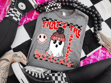 Load image into Gallery viewer, That’s The Spirit Colored Ghost Mascot DROPDOWN TRANSFER CAP