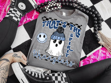 Load image into Gallery viewer, That’s The Spirit Colored Ghost Mascot DROPDOWN TRANSFER CAP