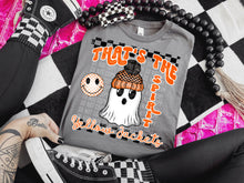 Load image into Gallery viewer, That’s The Spirit Colored Ghost Mascot DROPDOWN TRANSFER CAP