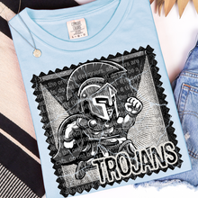 Load image into Gallery viewer, Mascot Postage Stamp Dropdown TRANSFER THREAD JULY 25