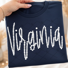 Load image into Gallery viewer, Faux Pearl States (all 50 states available) TRANSFER THREAD FEB 26