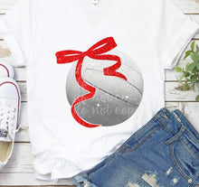 Load image into Gallery viewer, Volleyball Bow Color Dropdown TRANSFER PARJO APRIL 25