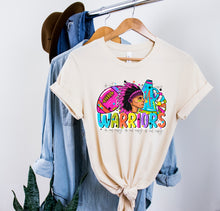 Load image into Gallery viewer, Football And Poms Mascot Bright DROPDOWN TRANSFER