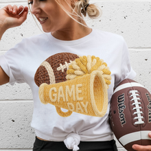 Load image into Gallery viewer, Game Day Crochet Megaphone DROPDOWN TRANSFER CSD OCT 25