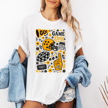 Load image into Gallery viewer, Game Day Checker Football Doodle Color DROPDOWN TRANSFER PARJO JULY 25